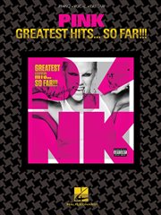 Pink - greatest hits ... so far!!! (songbook) cover image cdn