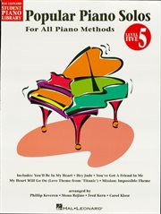 Popular piano solos - level 5 (songbook). Hal Leonard Student Piano Library cover image cdn
