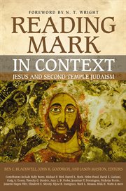 Reading mark in context. Jesus and Second Temple Judaism cover image cdn