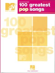 Selections from mtv's 100 greatest pop songs (songbook) cover image cdn