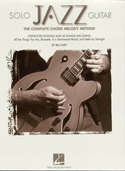 Solo jazz guitar (music instruction) cover image cdn