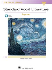 Standard vocal literature - soprano (songbook with audio). An Introduction to Repertoire cover image cdn