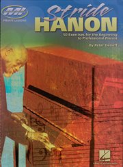 Stride hanon (music instruction). 60 Exercises for the Beginning to Professional Pianist cover image cdn