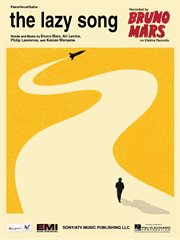 The lazy song : for SAB and piano cover image cdn