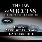 Law of success - lesson ii - a definite chief aim cover image cdn