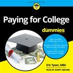 Paying for college for dummies cover image cdn