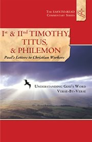 1st and 2nd timothy, titus, and philemon paul's letters to christian workers cover image cdn
