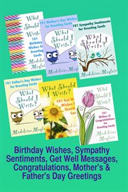 Birthday wishes, sympathy sentiments, get well messages, congratulations, mother's and father's d. cover image cdn