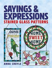 Sayings & expressions. Stained Glass Patterns cover image cdn