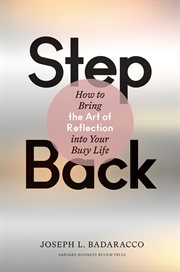 Step back : how to bring the art of reflection into your busy life cover image cdn