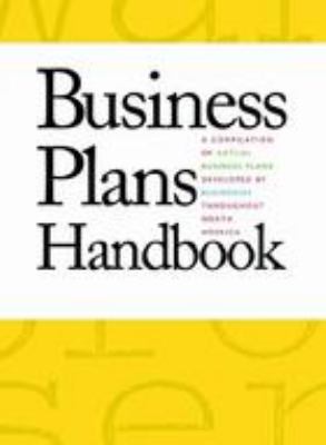 Business plans handbook. Volume 8 a compilation of actual business plans developed by small businesses throughout North America  cover image cdn