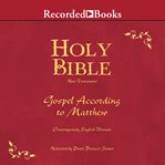 Holy bible gospel according to matthew volume 22 cover image cdn