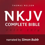 Voice only audio bible - new king james version, nkjv. Complete Bible cover image cdn