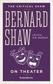 The Critical Shaw: On Theater cover image cdn
