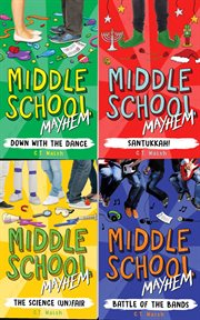 Middle school mayhem box set : Books 1-4 cover image cdn