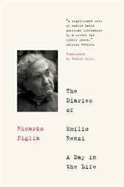 The diaries of emilio renzi. A Day in the Life cover image cdn