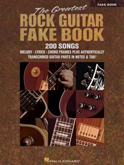 The greatest rock guitar fake book (songbook) cover image cdn