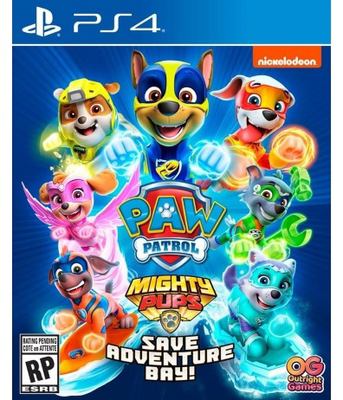 Paw Patrol. Mighty pups save Adventure Bay! [PS4] cover image cdn