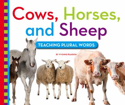 Cows, horses, and sheep : teaching plural words  cover image cdn