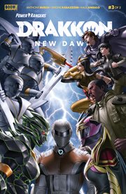 Power rangers: drakkon new dawn. Issue 3 cover image cdn