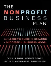 The nonprofit business plan. A Leader's Guide to Creating a Successful Business Model cover image cdn