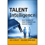 Talent intelligence : what you need to know to identify and measure talent cover image cdn