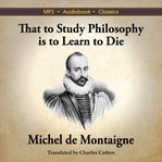 That to study philosophy is to learn to die cover image cdn