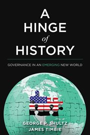 A hinge of history : governance in an emerging new world cover image cdn