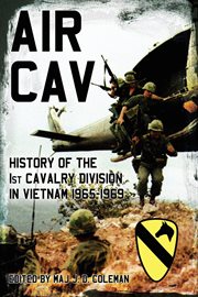 Air cav. History of the 1st Cavalry Division in Vietnam 1965-1969 cover image cdn