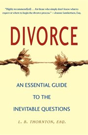 Divorce : an essential guide to the inevitable questions cover image cdn