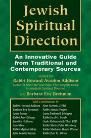 Jewish spiritual direction : an innovative guide from traditional and contemporary sources cover image cdn