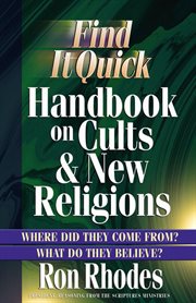 Find it quick handbook on cults & new religions cover image cdn
