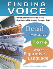 Finding voice : introductory lessons to teach reading and writing of complex text cover image cdn