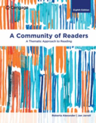A community of readers : a thematic approach to reading  cover image cdn