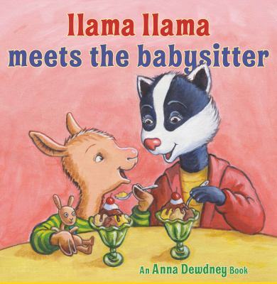 Llama Llama meets the babysitter cover image