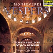 Monteverdi: vespers of 1610, sv 206 cover image cdn