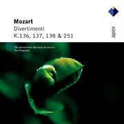Mozart : divertimenti k136, k137, k138 & k251  -  apex cover image cdn