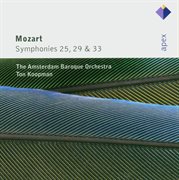 Mozart : symphonies nos 25, 29 & 33 cover image cdn