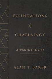 Foundations of chaplaincy : a practical guide cover image cdn