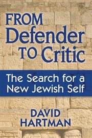 From defender to critic : the search for a new Jewish self cover image cdn