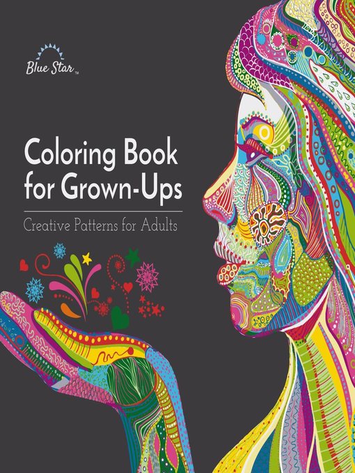 Coloring book for grown ups: creative patterns for adults cover image cdn