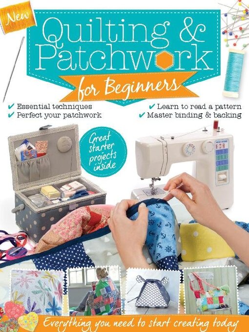 Patchwork & quilting for beginners  cover image cdn