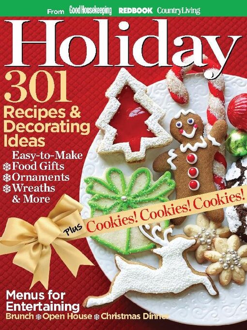 Holiday: 301 recipes & decorating ideas  cover image cdn
