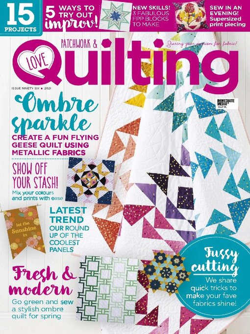 Love patchwork & quilting cover image cdn