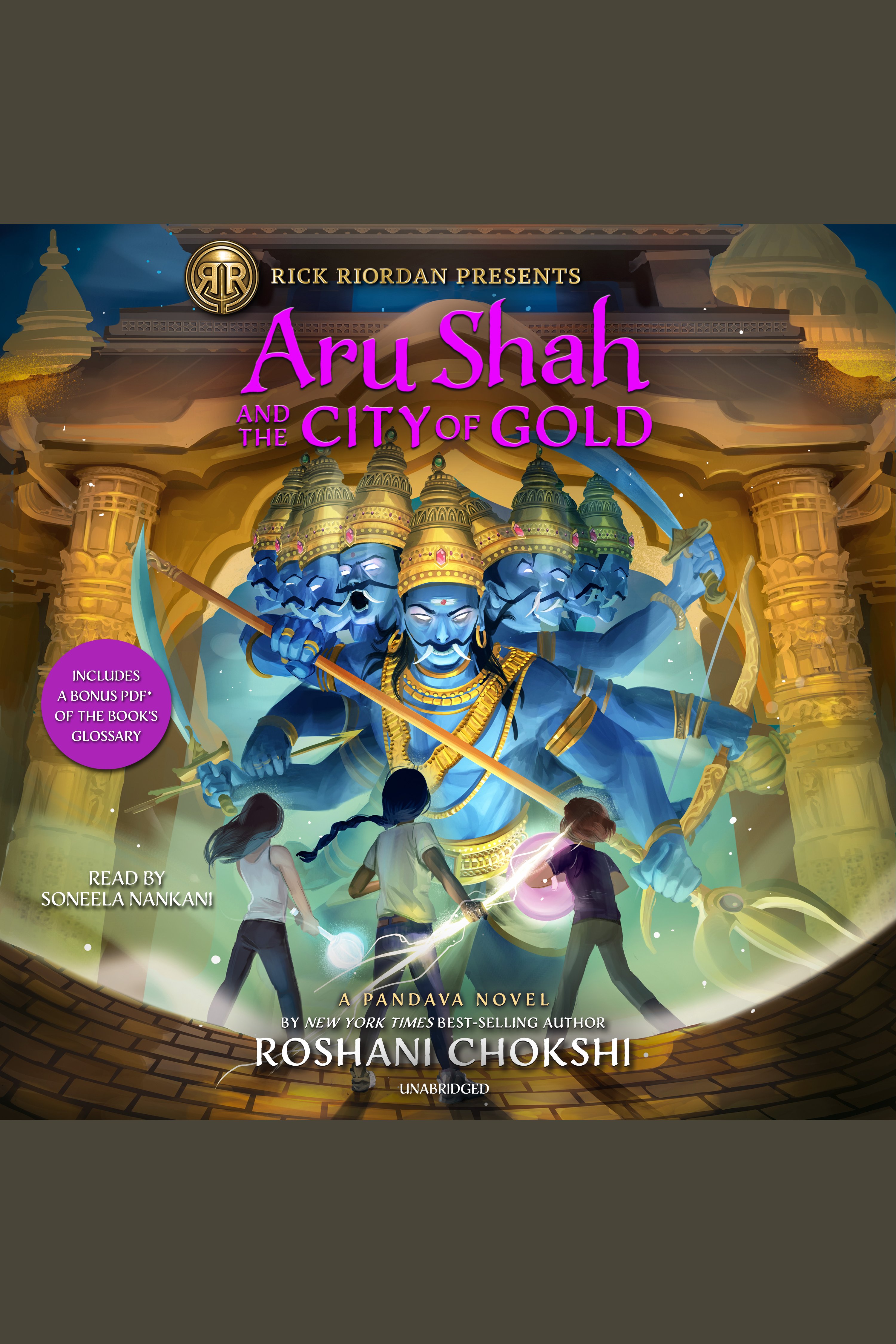 Aru Shah and the City of Gold cover image cdn