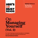 Hbr's 10 must reads on managing yourself, vol. 2 cover image cdn
