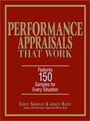 Performance appraisals that work : features 150 samples for every situation cover image cdn
