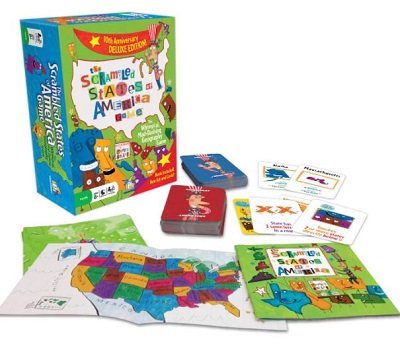The scrambled states of America the whimsical mad-dashing geography game cover image cdn