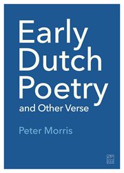 Early dutch poetry and other verse cover image cdn