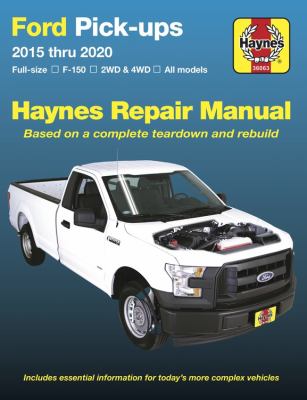 Ford pick-ups automotive repair manual  cover image cdn